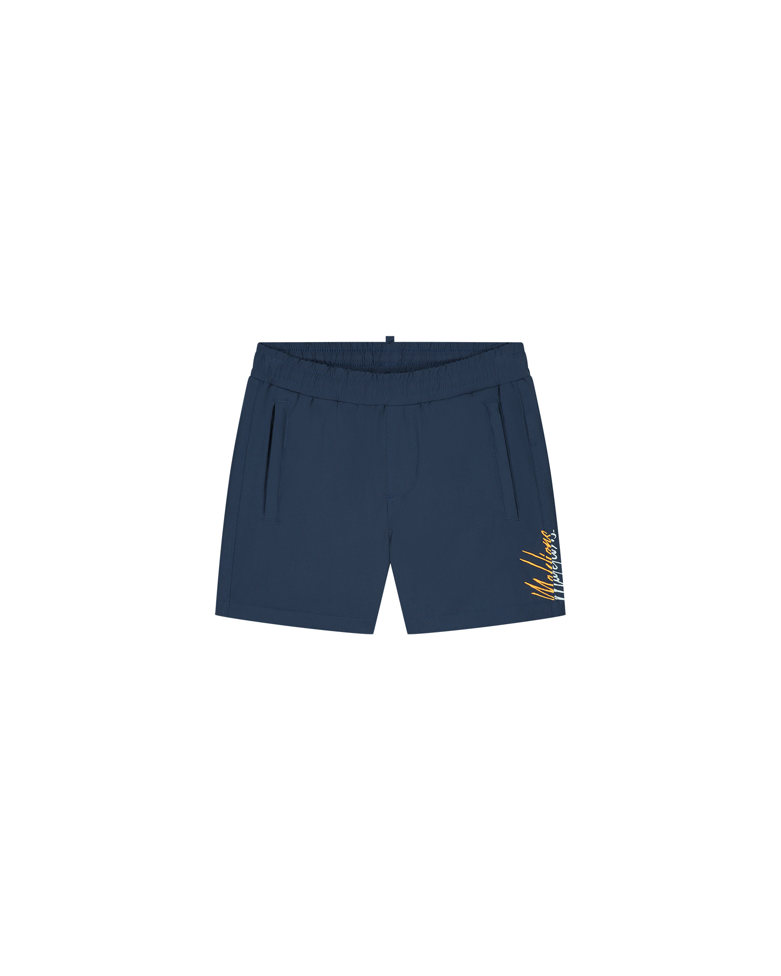 Malelions Zomer zwembroek jongens - navy blauw - Split Malelions Zomer zwembroek jongens - navy blauw - Split
