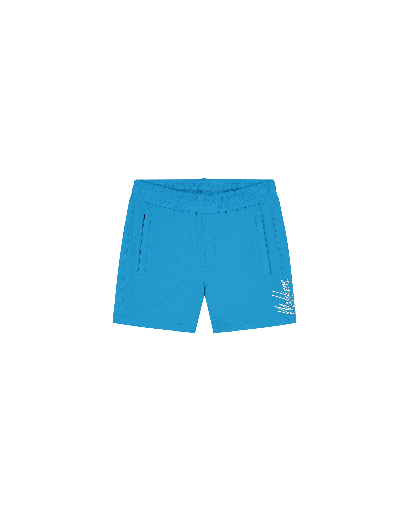 Malelions Zomer zwembroek jongens - aqua blauw - Split Malelions Zomer zwembroek jongens - aqua blauw - Split