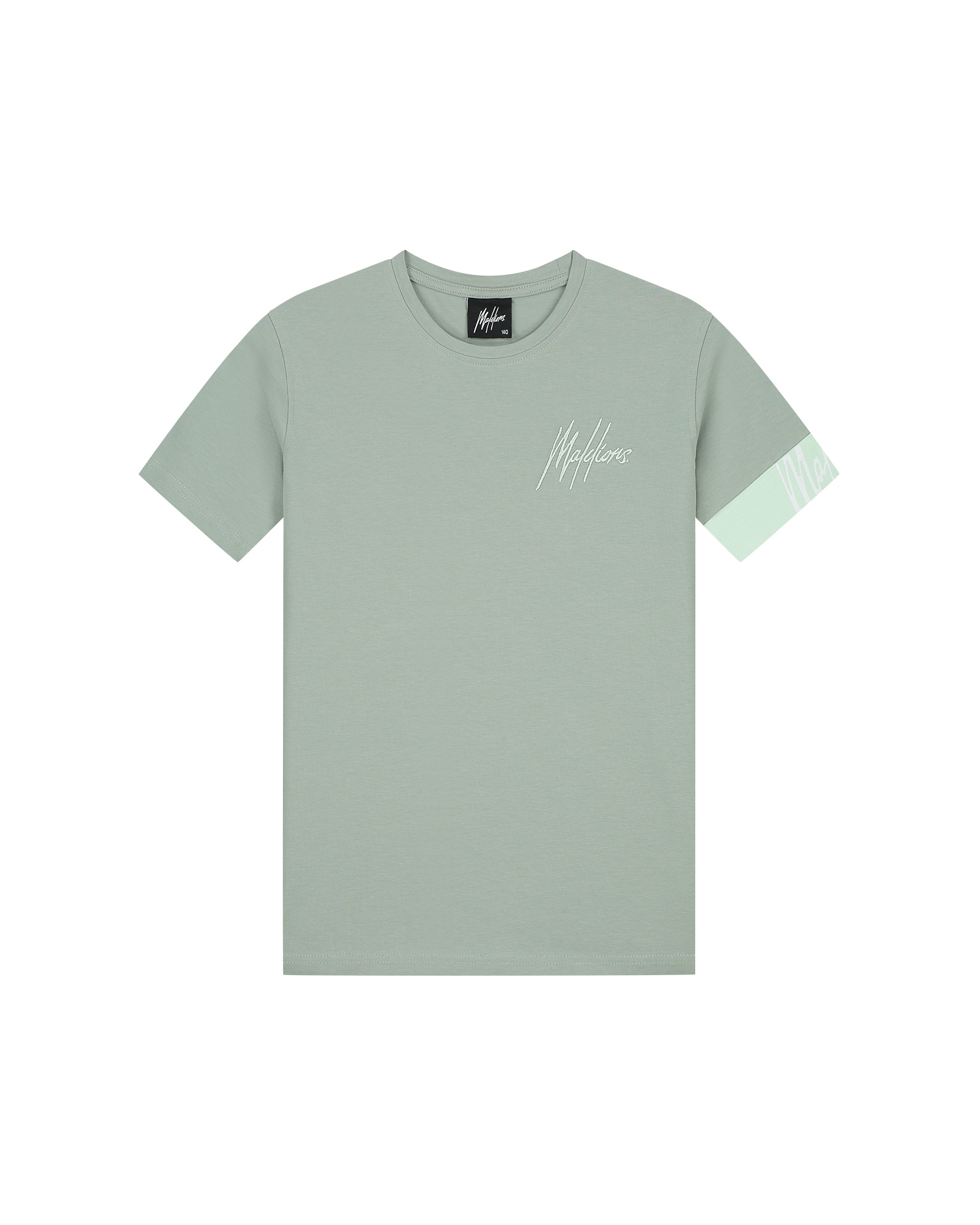 Malelions Zomer t-shirt jongens - agave groen - Captain 2.0 Malelions Zomer t-shirt jongens - agave groen - Captain 2.0