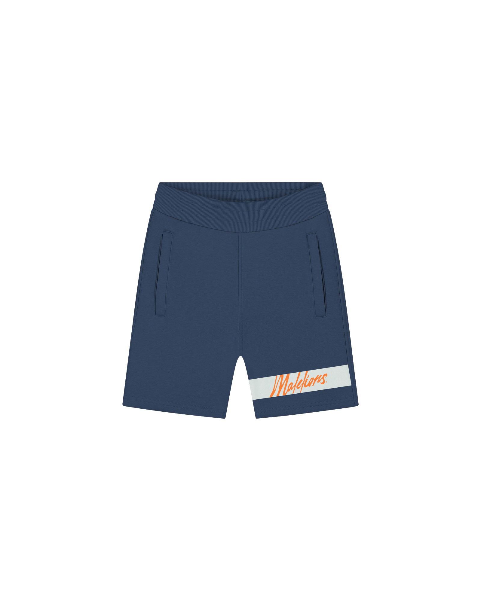 Malelions Zomer short jongens - navy blauw - Captain 2.0 Malelions Zomer short jongens - navy blauw - Captain 2.0