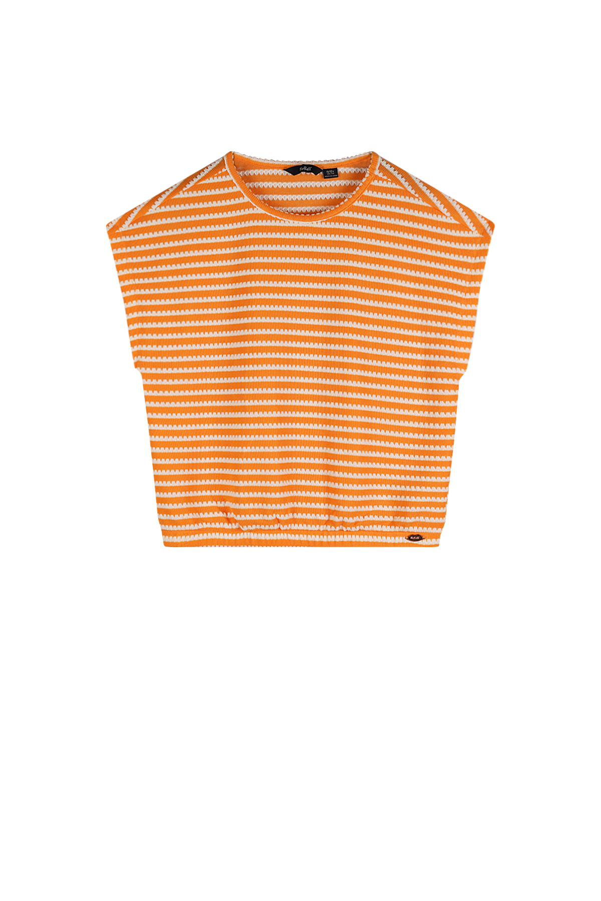 NoBell zomer top meisjes - melon - jersey, fancy streep - Kawai NoBell zomer top meisjes - melon - jersey, fancy streep - Kawai