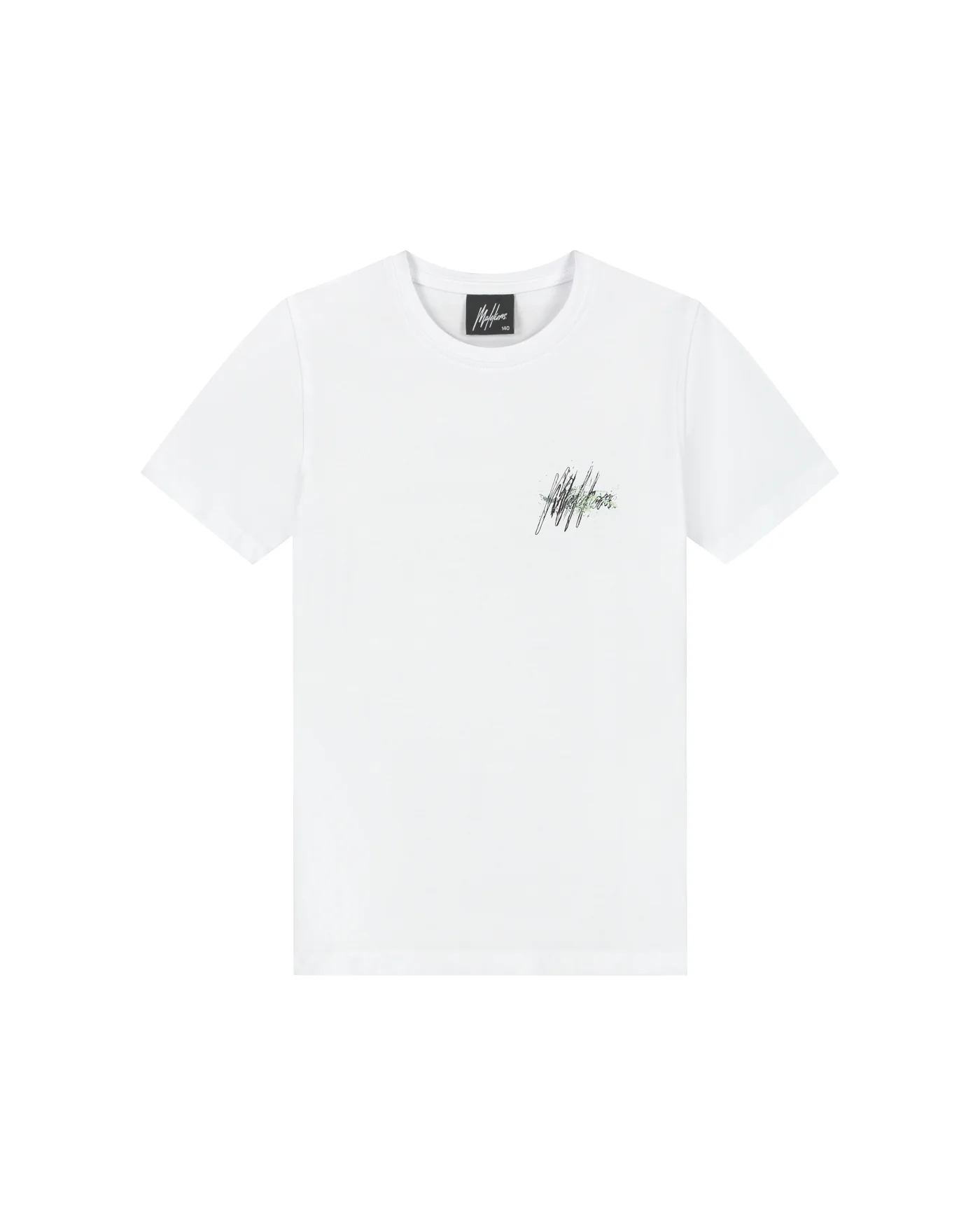 Malelions Zomer t-shirt jongens - wit - Splash Malelions Zomer t-shirt jongens - wit - Splash
