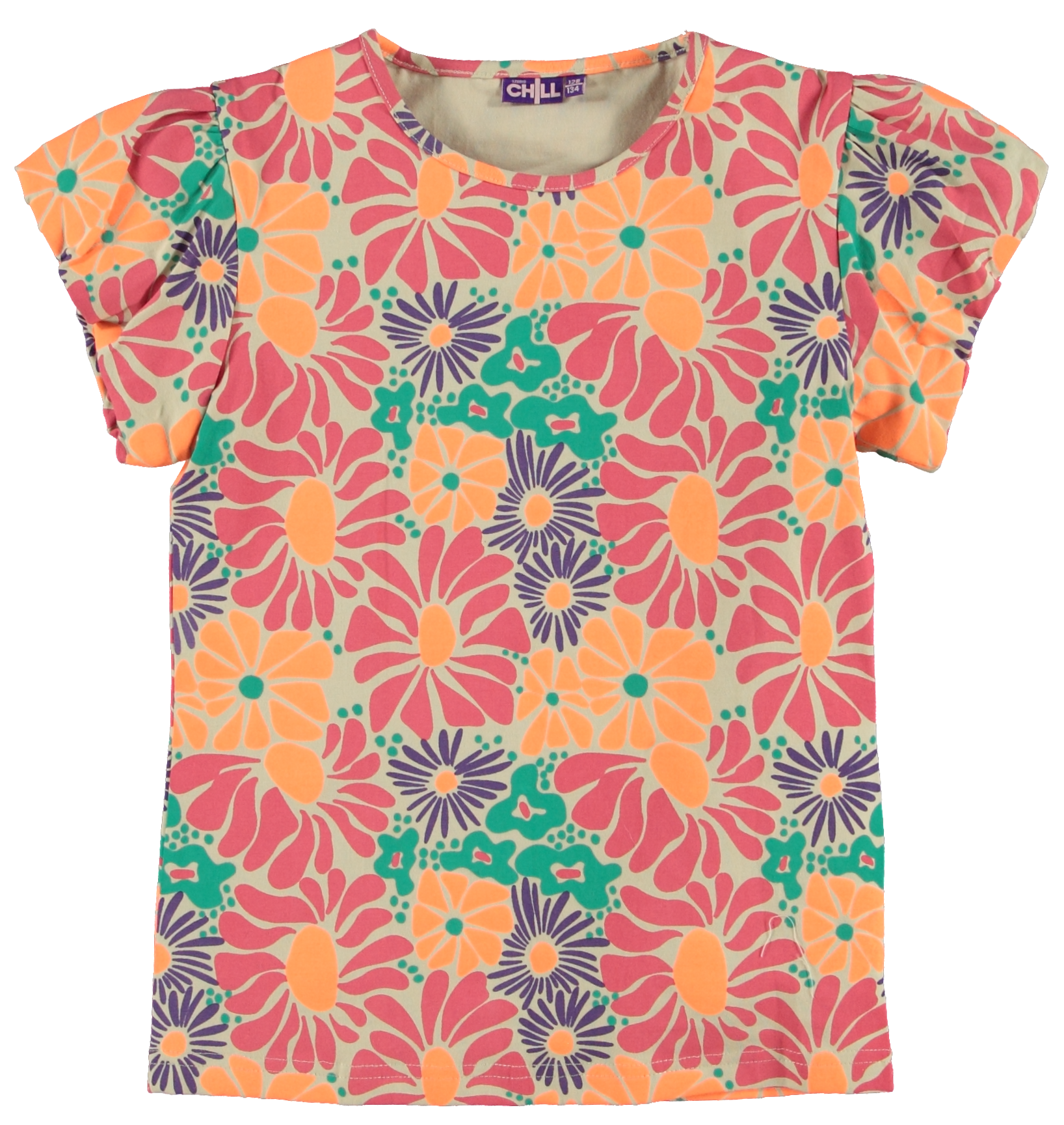 O'Chill Zomer meisjes shirt multi - Quinn O'Chill Zomer meisjes shirt multi - Quinn