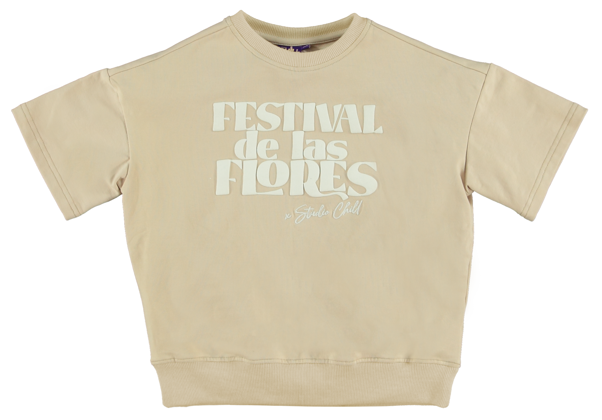 O'Chill Zomer meisjes sweater S/S zand - Sofia O'Chill Zomer meisjes sweater S/S zand - Sofia