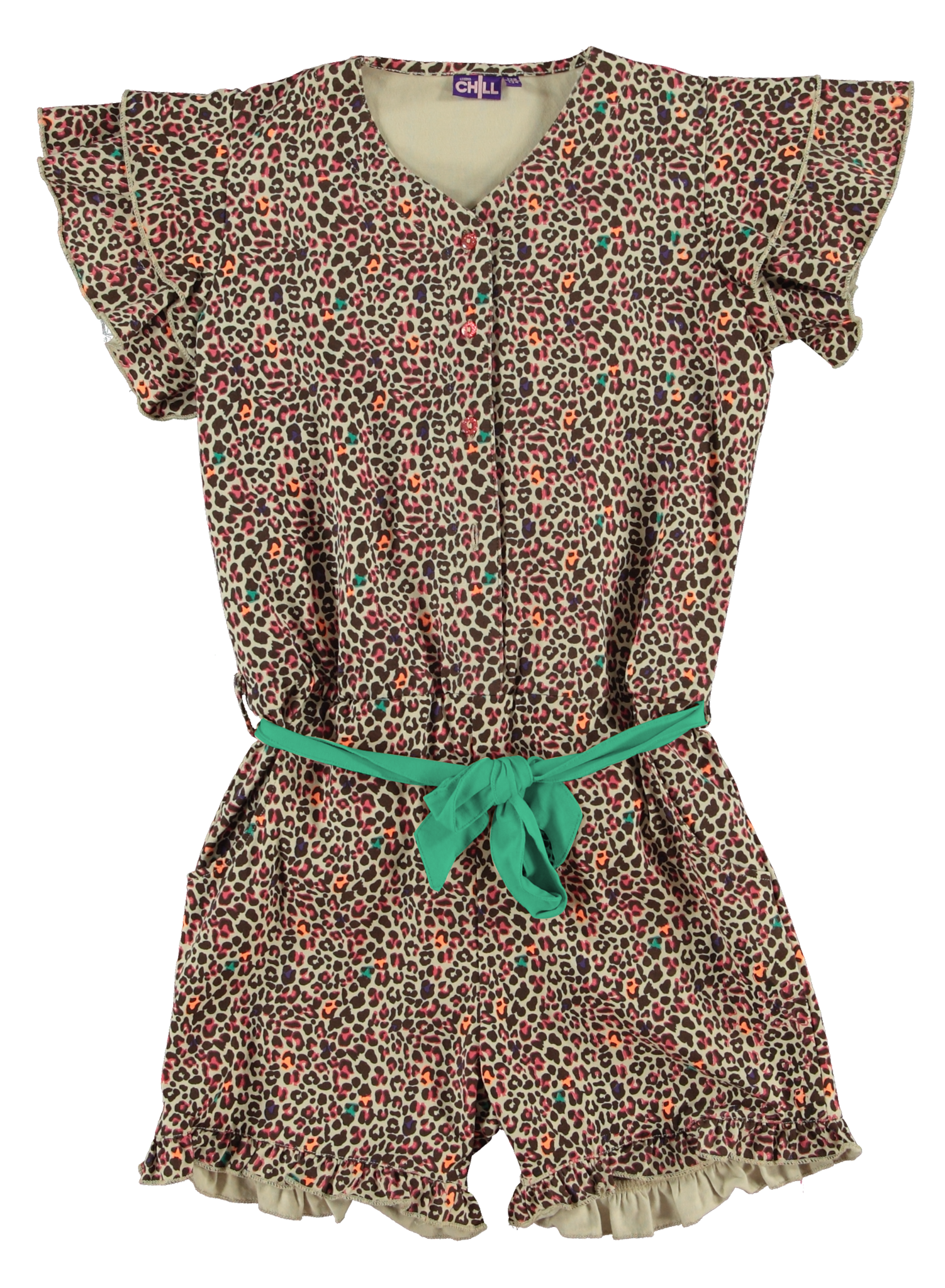 O'Chill Zomer meisjes jumpsuit multi - Tracey O'Chill Zomer meisjes jumpsuit multi - Tracey