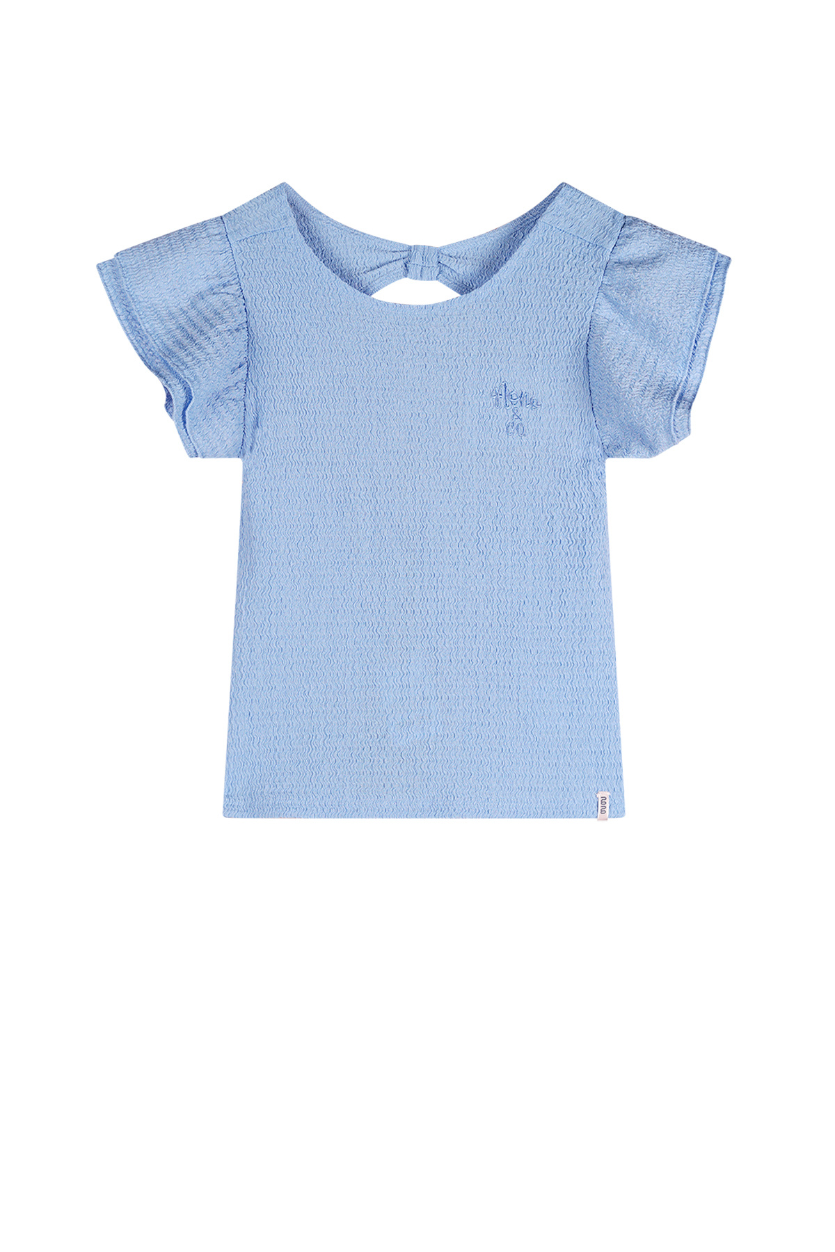 NoNo zomer top meisjes - blauw - jersey - Kia NoNo zomer top meisjes - blauw - jersey - Kia