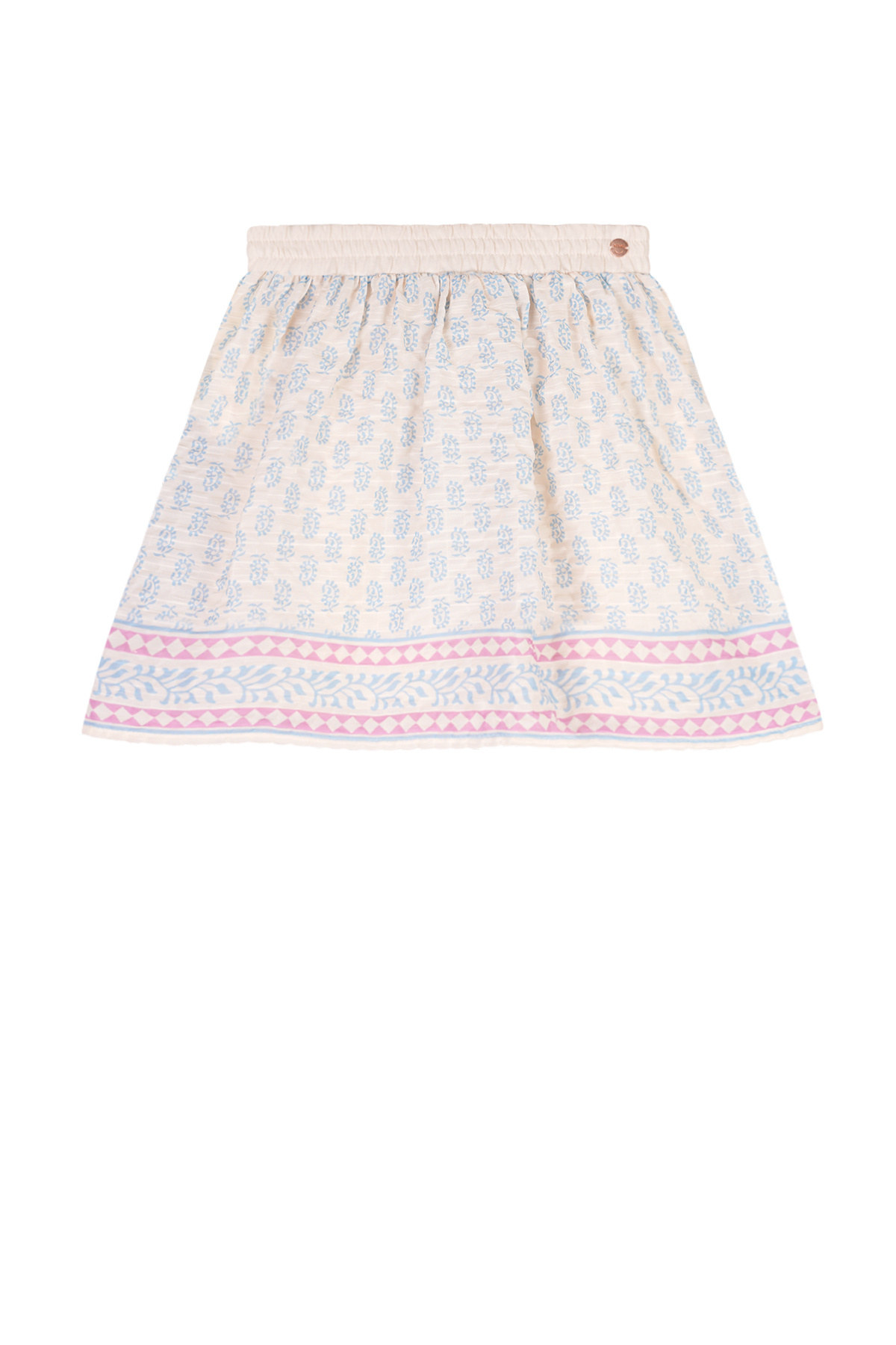 NoNo zomer rok meisjes - ivoor wit - print - Norma NoNo zomer rok meisjes - ivoor wit - print - Norma