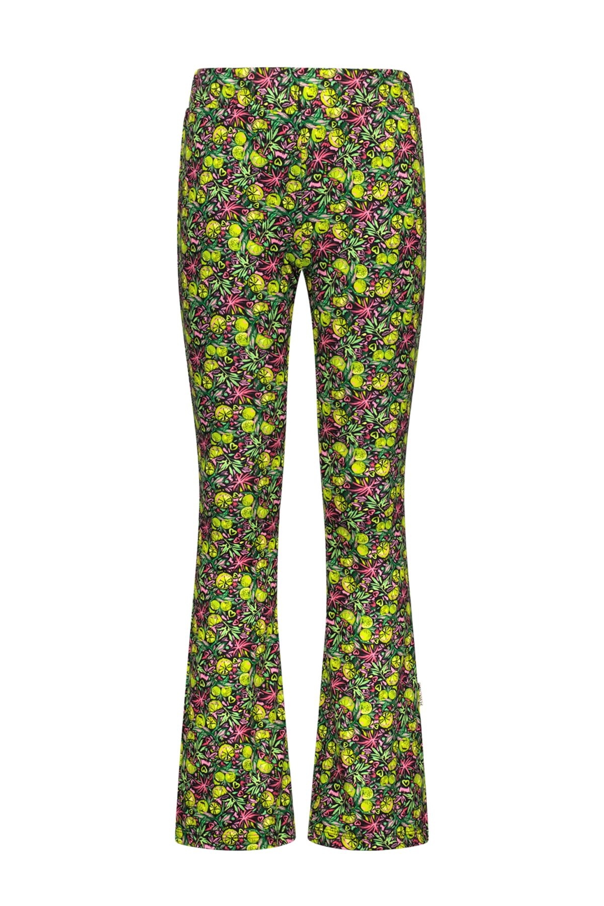 B.Nosy zomer flair broek meisjes - groen/geel AOP - Phoebe B.Nosy zomer flair broek meisjes - groen/geel AOP - Phoebe