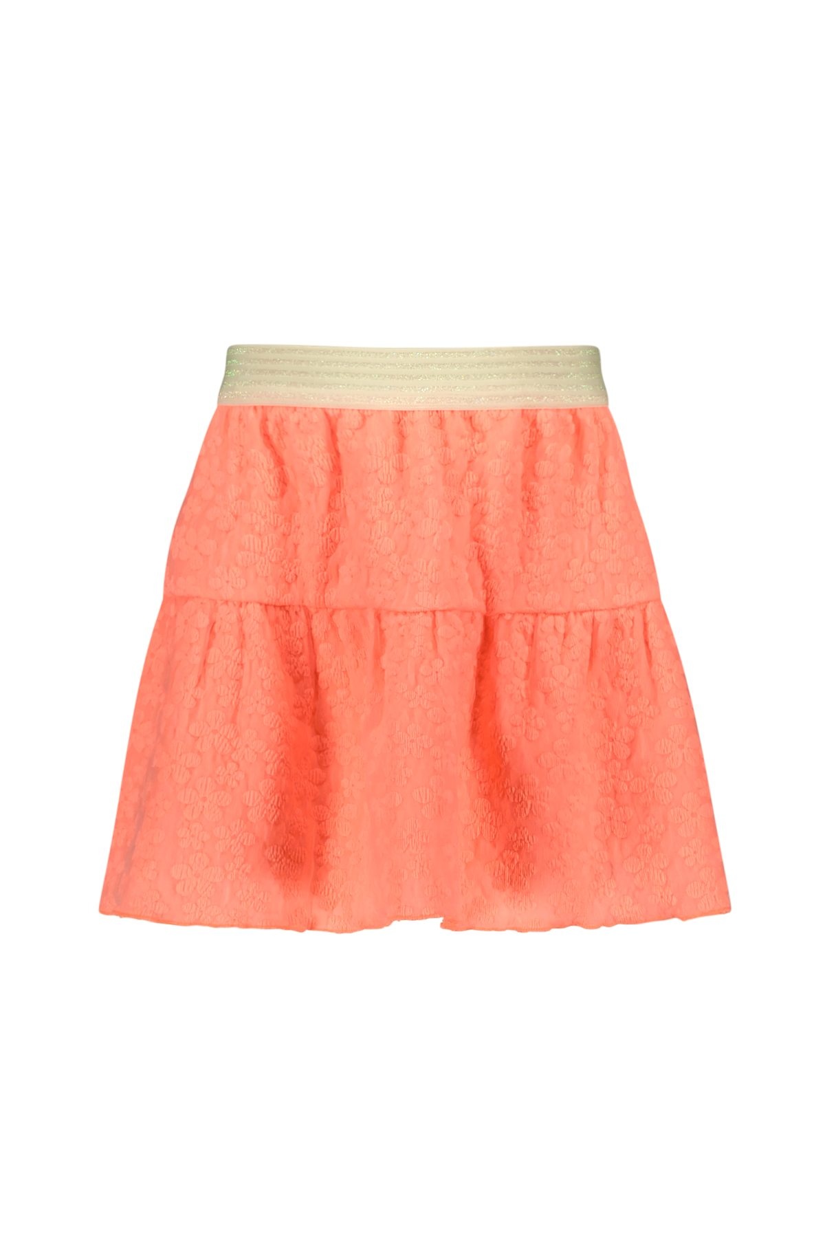 B.Nosy zomer rok meisjes - zalm roze blush - 2-laags - Romy B.Nosy zomer rok meisjes - zalm roze blush - 2-laags - Romy