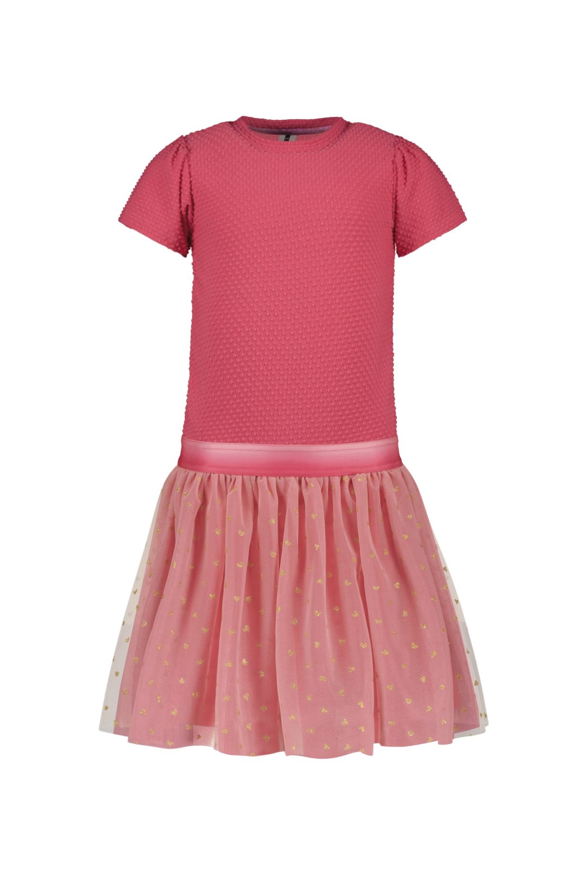 B.Nosy zomer jurk meisjes - fandango roze - mesh - Deanna B.Nosy zomer jurk meisjes - fandango roze - mesh - Deanna