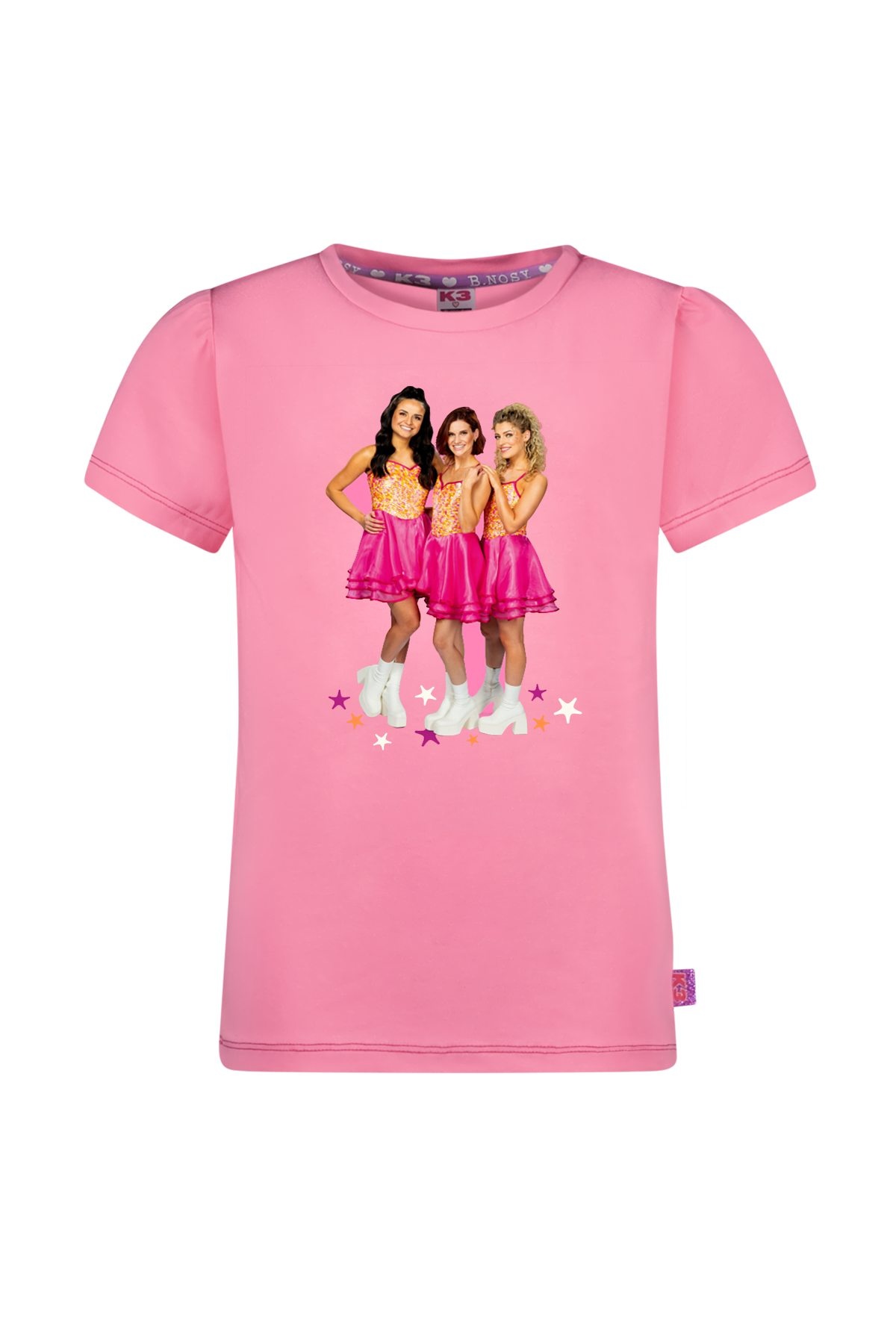 B.Nosy zomer t-shirt meisjes - K3 - suiker roze - Tammy B.Nosy zomer t-shirt meisjes - K3 - suiker roze - Tammy