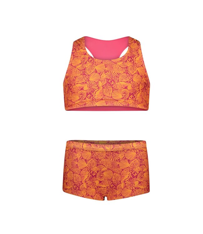 B.Nosy zomer reversibel bikini meisjes - K3 - sugar plum roze - Winona