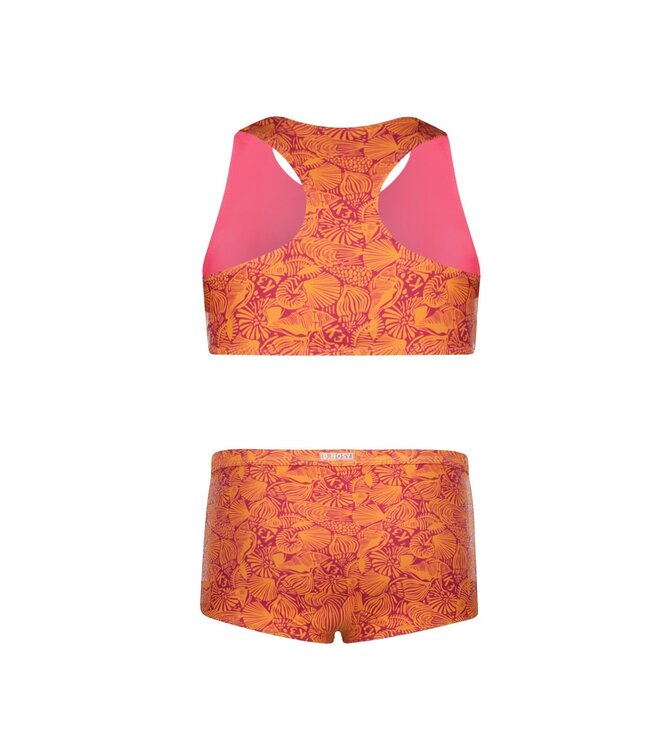 B.Nosy zomer reversibel bikini meisjes - K3 - sugar plum roze - Winona