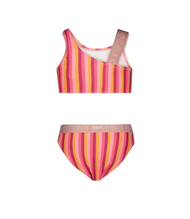 B.Nosy zomer bikini meisjes - K3 - roze, gestreept - Wixie