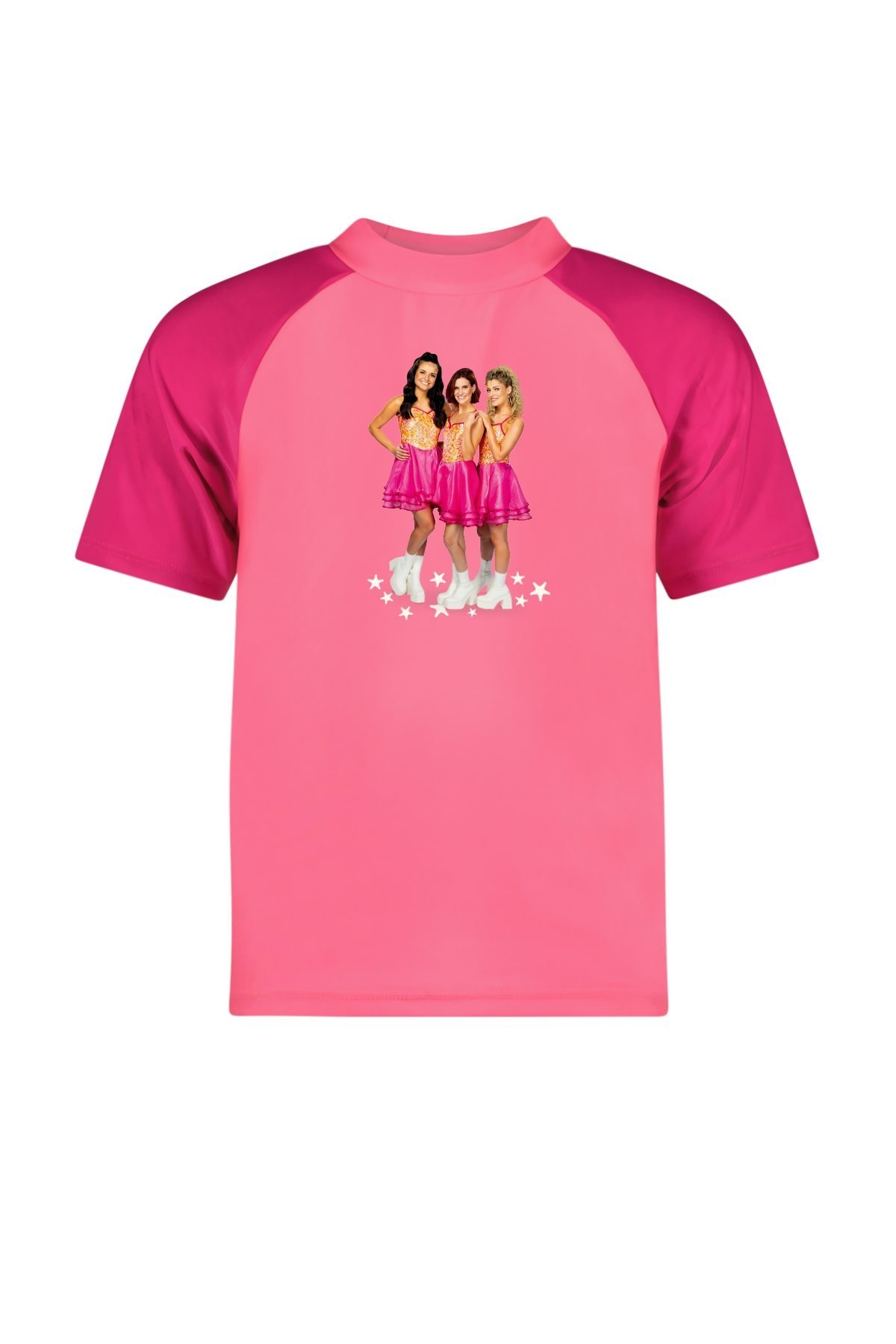 B.Nosy zomer UV shirt meisjes - K3 - sugar plum roze - Water B.Nosy zomer UV shirt meisjes - K3 - sugar plum roze - Water