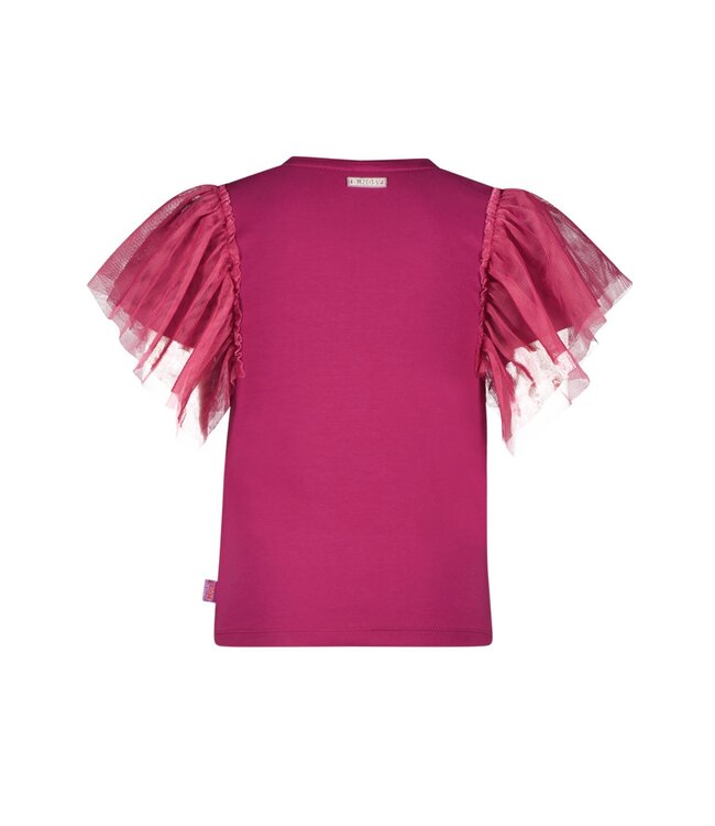 B.Nosy zomer t-shirt meisjes - K3 - fuchsia - mesh - Tora
