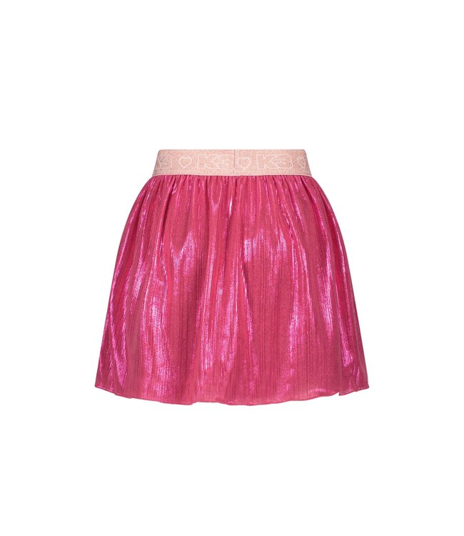 B.Nosy zomer rok meisjes - K3 - sugar plum roze - metallic, plissee - Roza