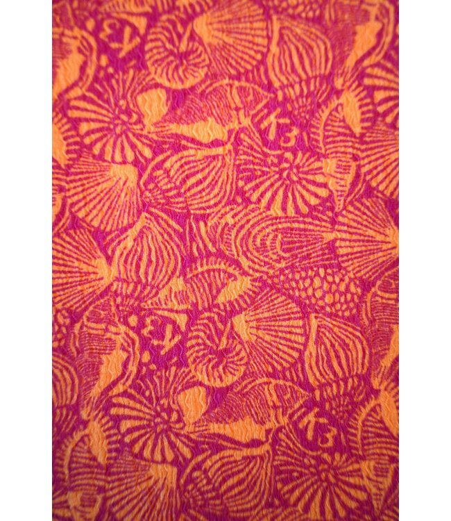 B.Nosy zomer jurk meisjes - K3 - oranje/paars AOP - Delphi