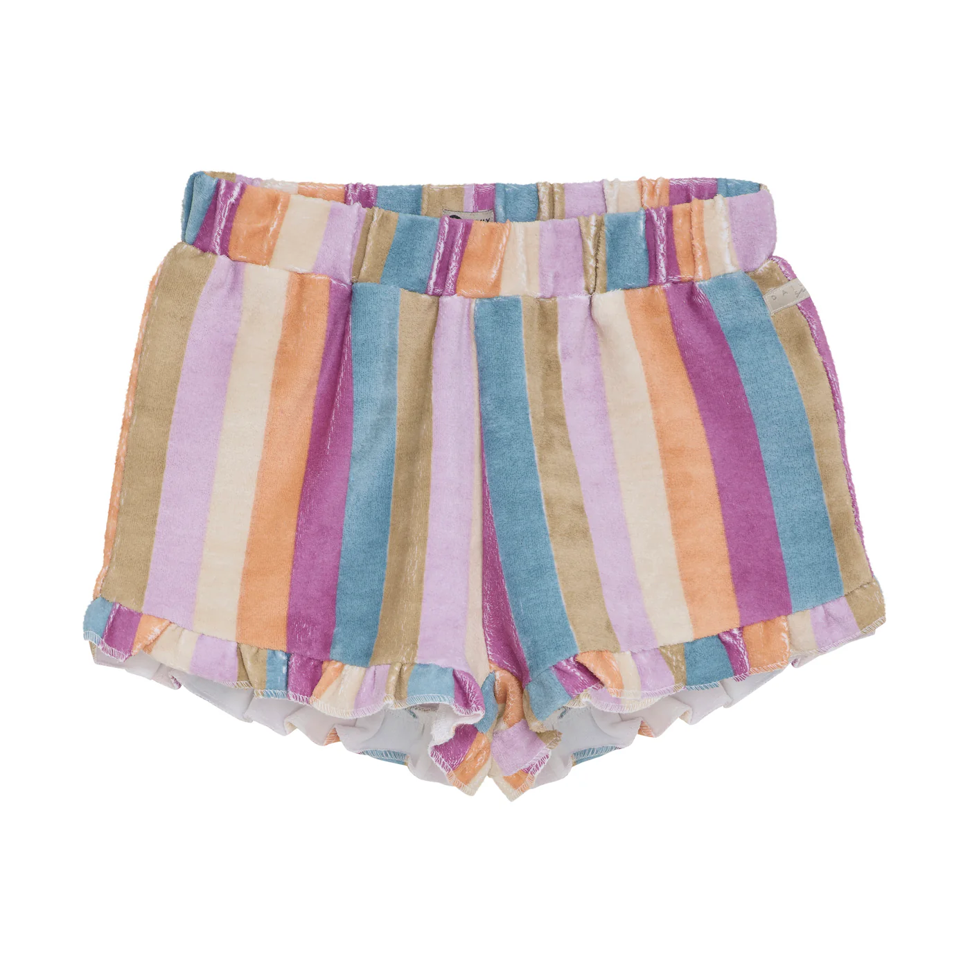 Daily7 Zomer short meisjes - burgundy - terry streep Daily7 Zomer short meisjes - burgundy - terry streep