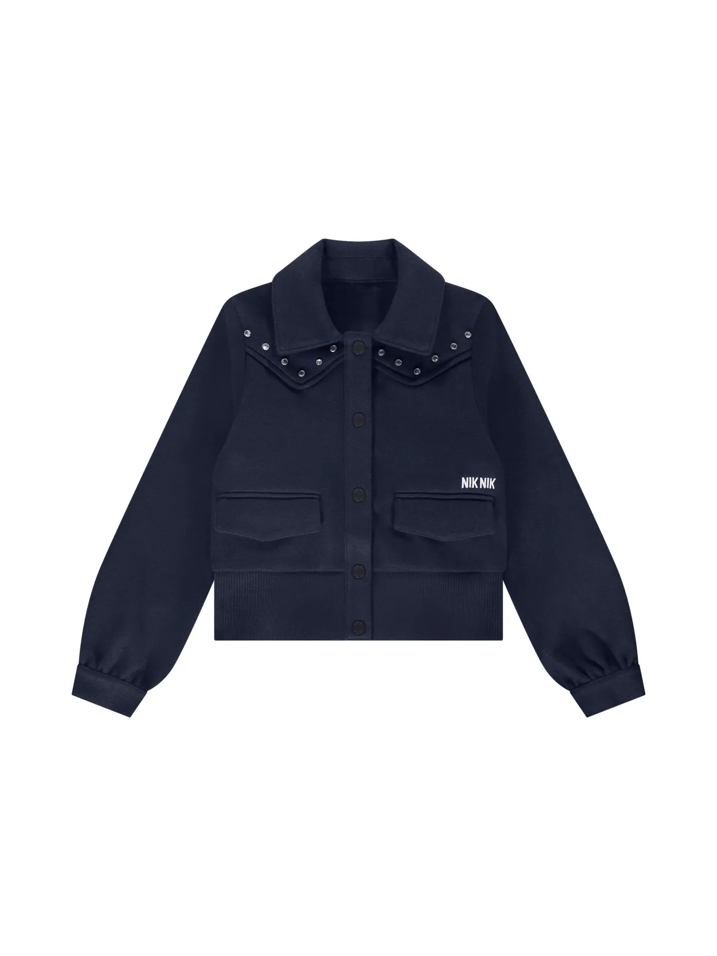 Nik&Nik zomer jasje meisjes - blauw - Ellis Nik&Nik zomer jasje meisjes - blauw - Ellis