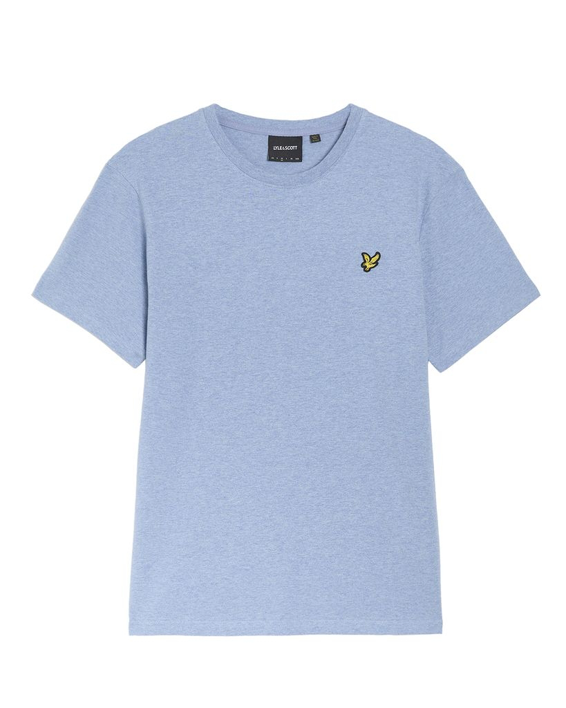 Lyle & Scott zomer t-shirt jongens - blauw - Heather Lyle & Scott zomer t-shirt jongens - blauw - Heather