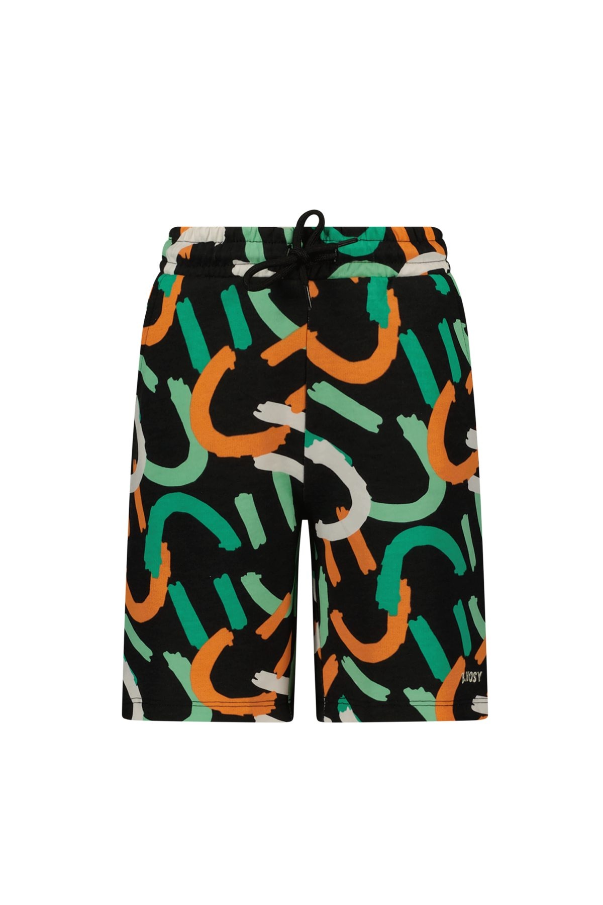 B.Nosy zomer short jongens - zwart AOP - Paul B.Nosy zomer short jongens - zwart AOP - Paul