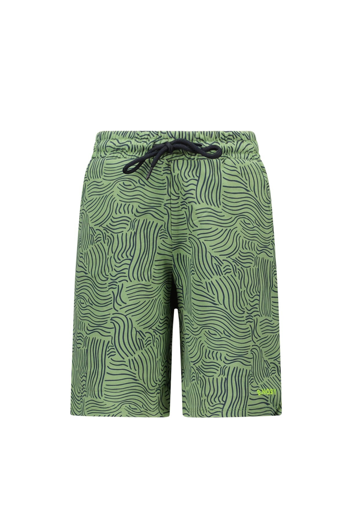 B.Nosy zomer short jongens - groen wavy AOP - Paul B.Nosy zomer short jongens - groen wavy AOP - Paul