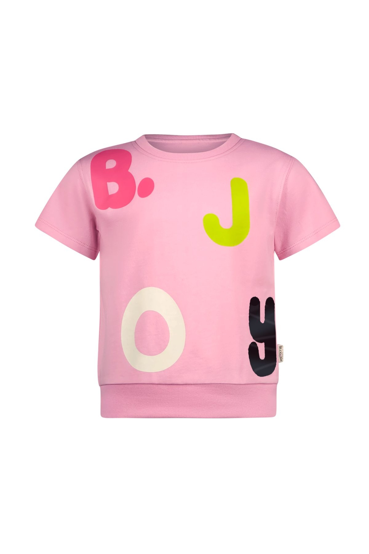 B.Nosy zomer sweat shirt meisjes - roze glazuur - Sadie B.Nosy zomer sweat shirt meisjes - roze glazuur - Sadie