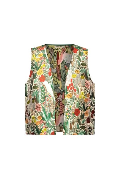 Like Flo zomer gilet meisjes - multi - Colinda Like Flo zomer gilet meisjes - multi - Colinda