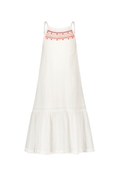 Like Flo zomer maxi jurk meisjes - off wit - Mia Like Flo zomer maxi jurk meisjes - off wit - Mia