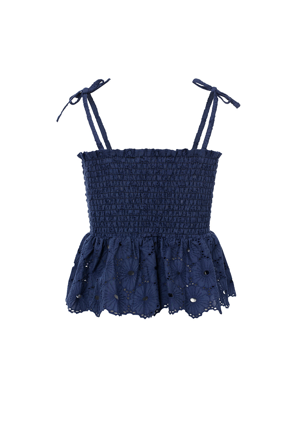 LOOXS 10sixteen Zomer top meisjes - blauw LOOXS 10sixteen Zomer top meisjes - blauw