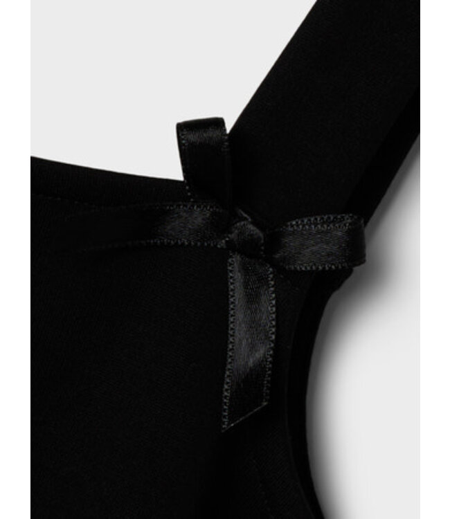 Name it zomer jurk meisjes - zwart - Nkftillone