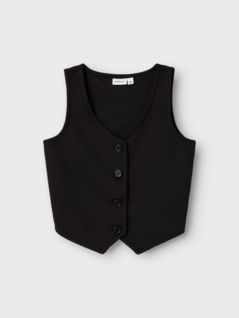 Name it zomer gilet meisjes - zwart - Nkfolgine Name it zomer gilet meisjes - zwart - Nkfolgine