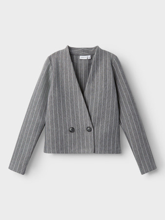 Name it zomer blazer meisjes - grijs - Nkfolaise Name it zomer blazer meisjes - grijs - Nkfolaise