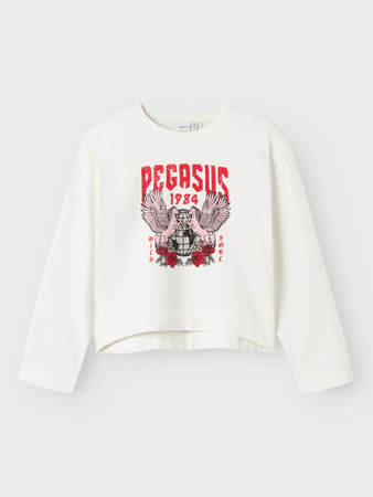 Name it zomer sweater meisjes - wit - Nkfrositta Name it zomer sweater meisjes - wit - Nkfrositta