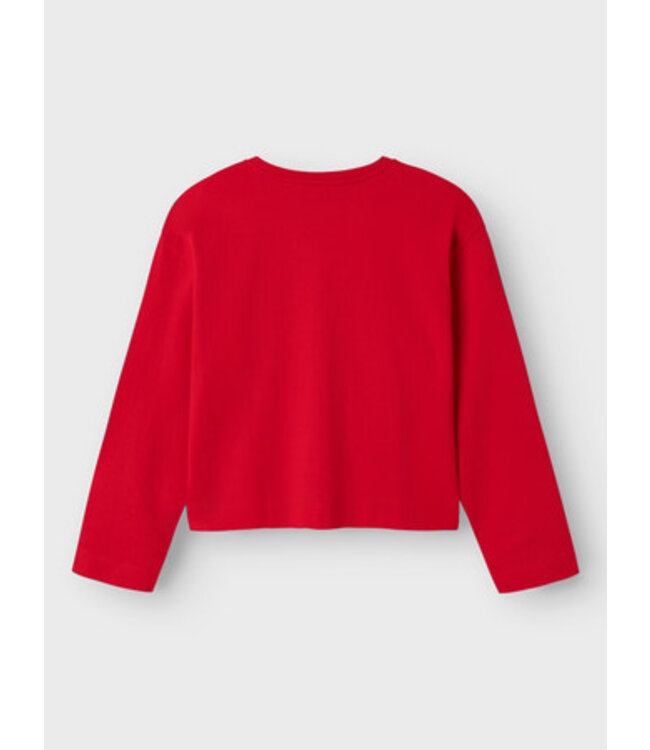 Name it zomer sweater meisjes - rood - Nkfrositta