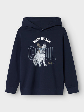 Name it zomer hoodie jongens - blauw - Nkmbedog Name it zomer hoodie jongens - blauw - Nkmbedog
