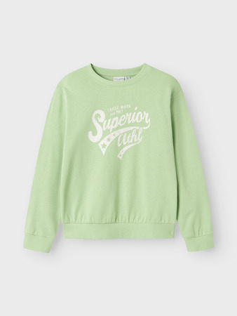 Name it zomer sweater meisjes - groen - Nkfvenus Name it zomer sweater meisjes - groen - Nkfvenus