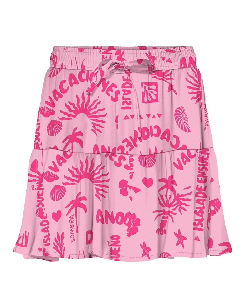 Kids ONLY zomer skort meisjes - fuchsia, roze paars - Kogzalina Kids ONLY zomer skort meisjes - fuchsia, roze paars - Kogzalina