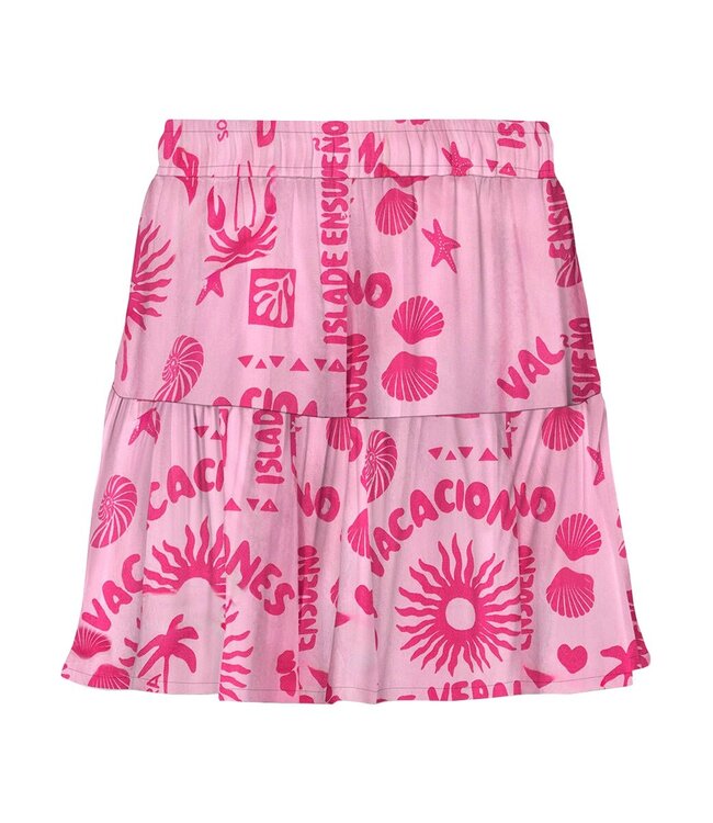 Kids ONLY zomer skort meisjes - fuchsia, roze paars - Kogzalina