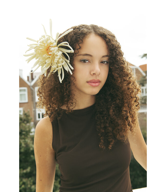 Frankie & Liberty Zomer top meisjes - bruin - Sadee