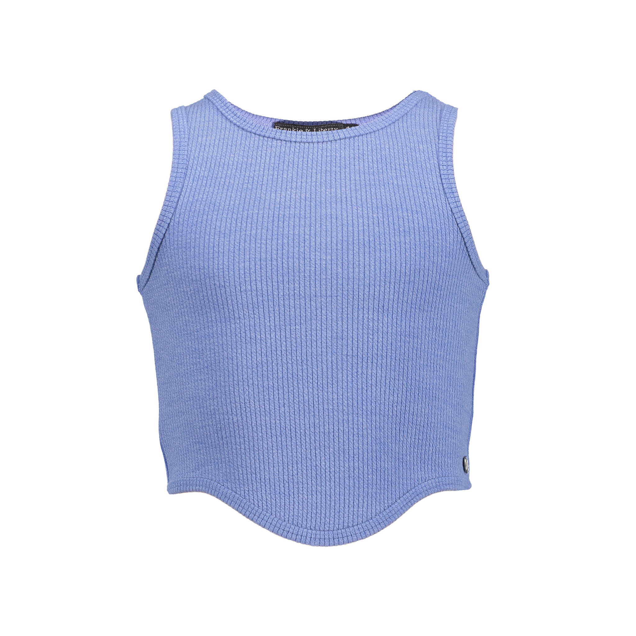 Frankie & Liberty Zomer top meisjes - jeans blauw - Roby Frankie & Liberty Zomer top meisjes - jeans blauw - Roby