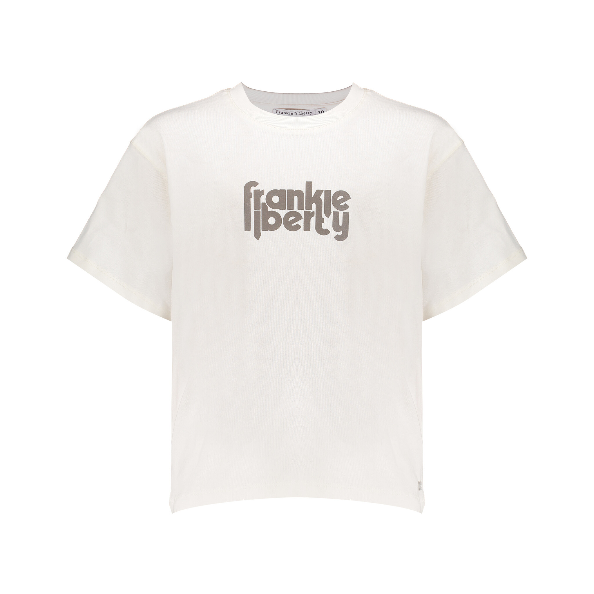 Frankie & Liberty Zomer t-shirt meisjes - creme - Ravina Frankie & Liberty Zomer t-shirt meisjes - creme - Ravina