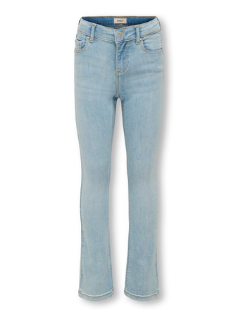 Kids ONLY zomer flair jeans broek meisjes - blauw - Kogblush Kids ONLY zomer flair jeans broek meisjes - blauw - Kogblush