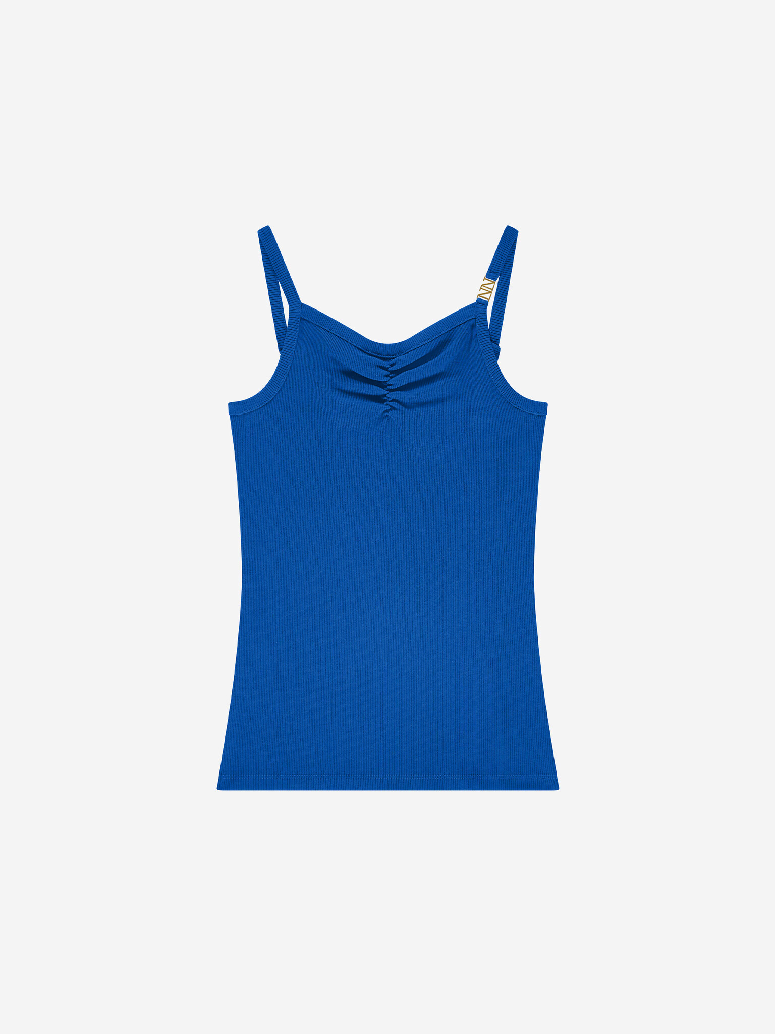 Nik&Nik zomer top meisjes - blauw, rib - Luuna Nik&Nik zomer top meisjes - blauw, rib - Luuna