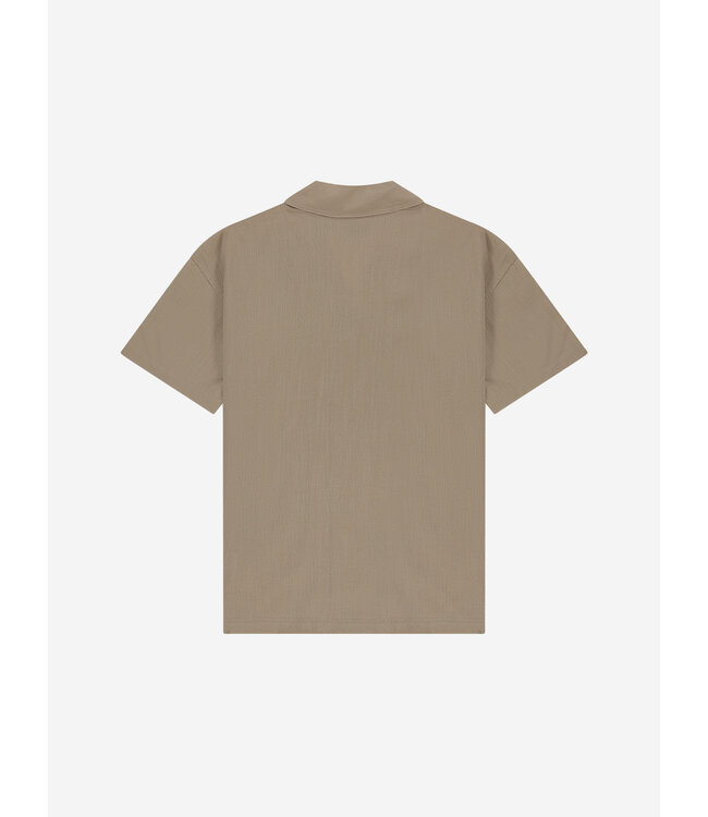Nik&Nik zomer shirt jongens - taupe - Luis