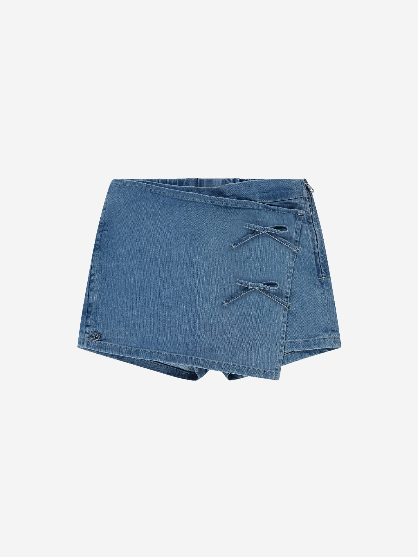 Nik&Nik zomer jeans skort meisjes - blauw - Blair Nik&Nik zomer jeans skort meisjes - blauw - Blair