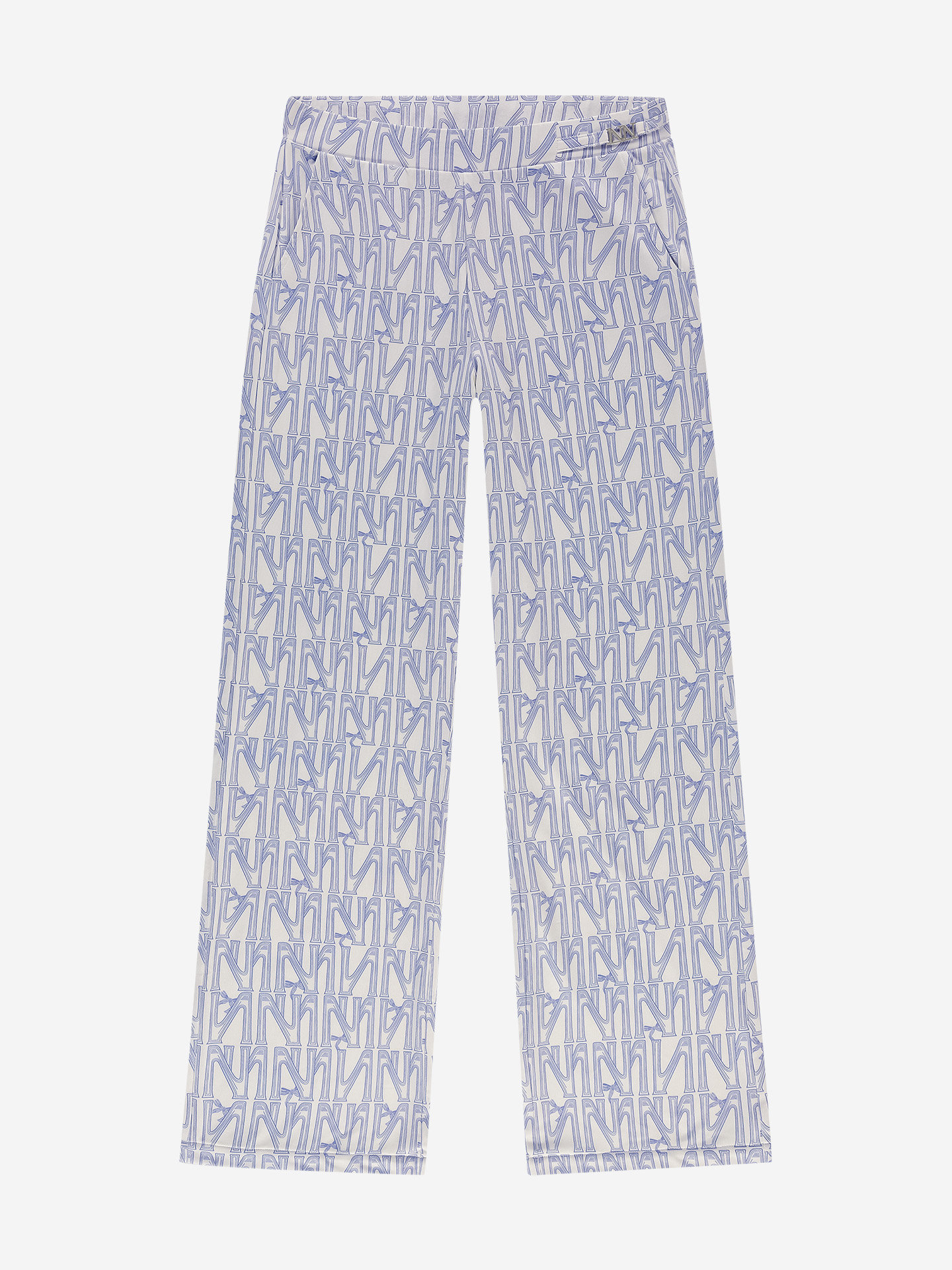 Nik&Nik zomer broek meisjes - neutral, bow - Aalicia Nik&Nik zomer broek meisjes - neutral, bow - Aalicia