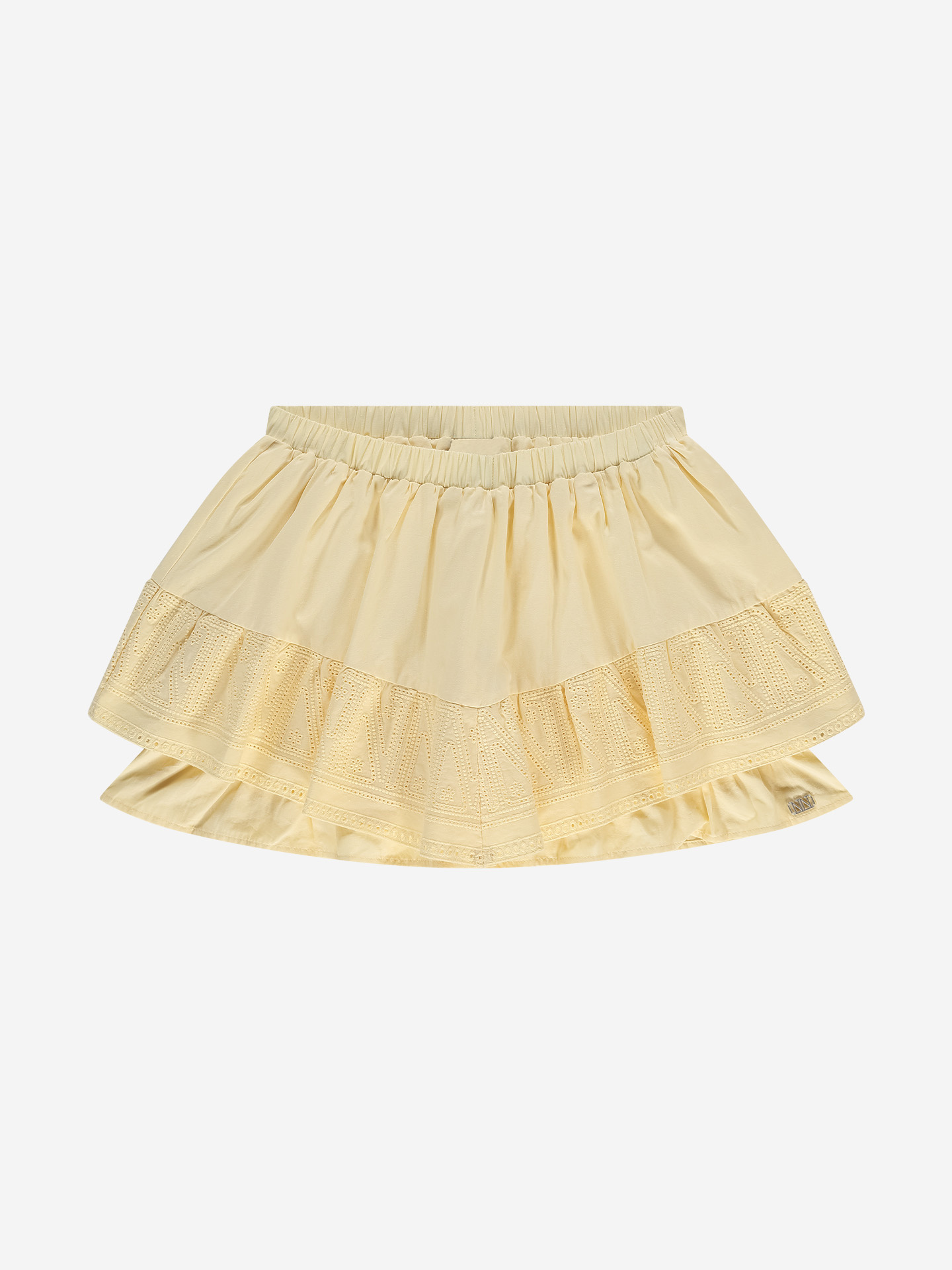 Nik&Nik zomer skort meisjes - geel - Shanti Nik&Nik zomer skort meisjes - geel - Shanti