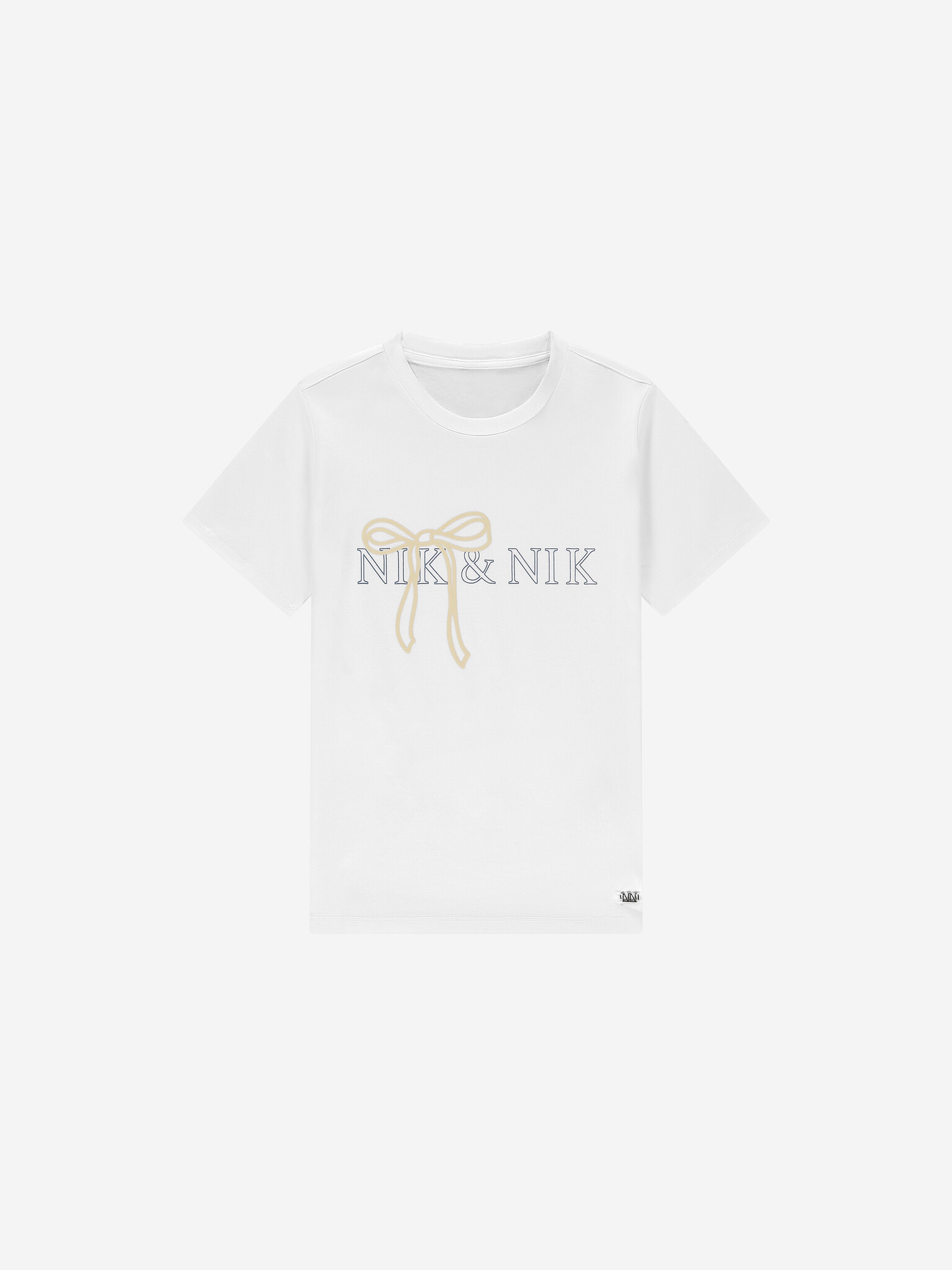 Nik&Nik zomer t-shirt meisjes - off wit - Kris Nik&Nik zomer t-shirt meisjes - off wit - Kris